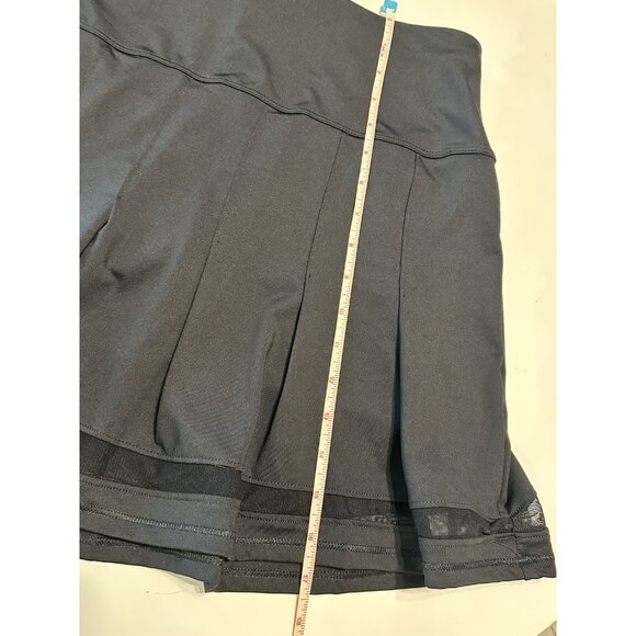 lucky in love Ladies Sz M Tennis Golf pickleball skort Stretch pull on Black - Picture 4 of 6